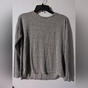 Banana Republic Factory Gray Long Sleeve Top